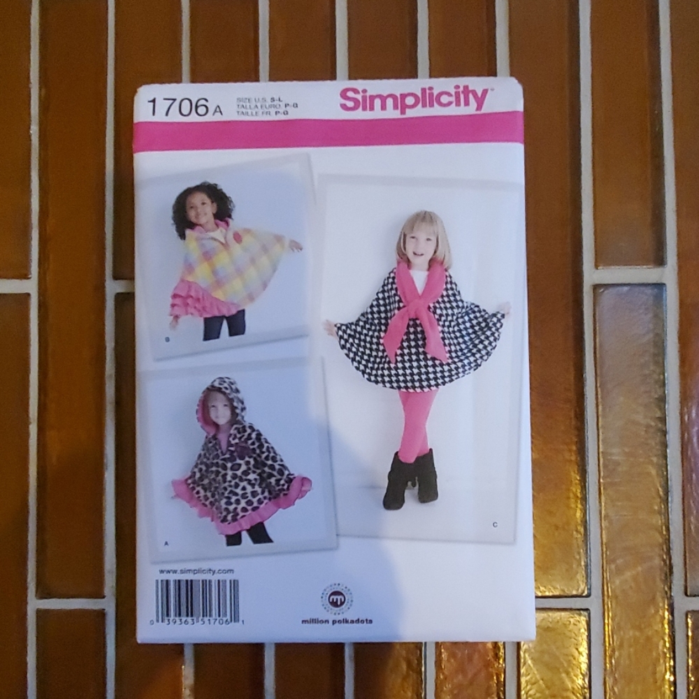 Simplicity pattern 1706
